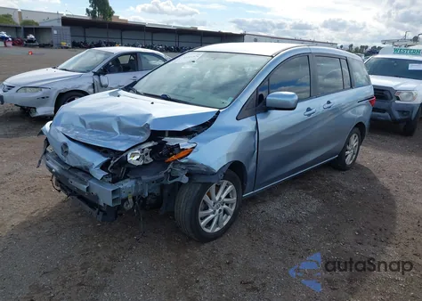 2012 Mazda Mazda5 Sport z USA, uszkodzony, nr VIN JM1CW2BL4C0105496